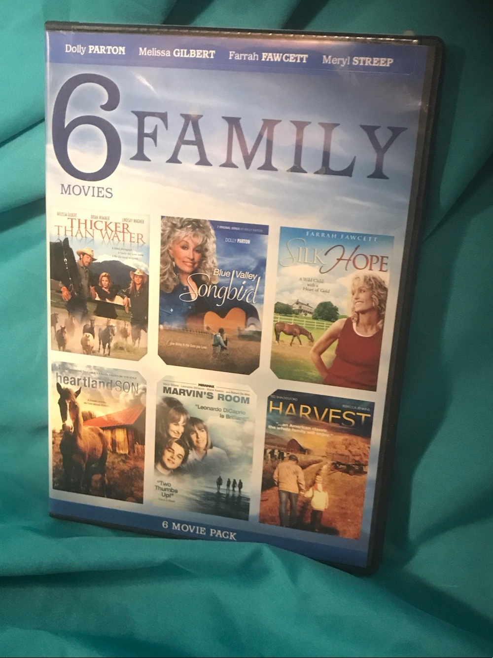 6 Family Movies Collection DVD - Blue